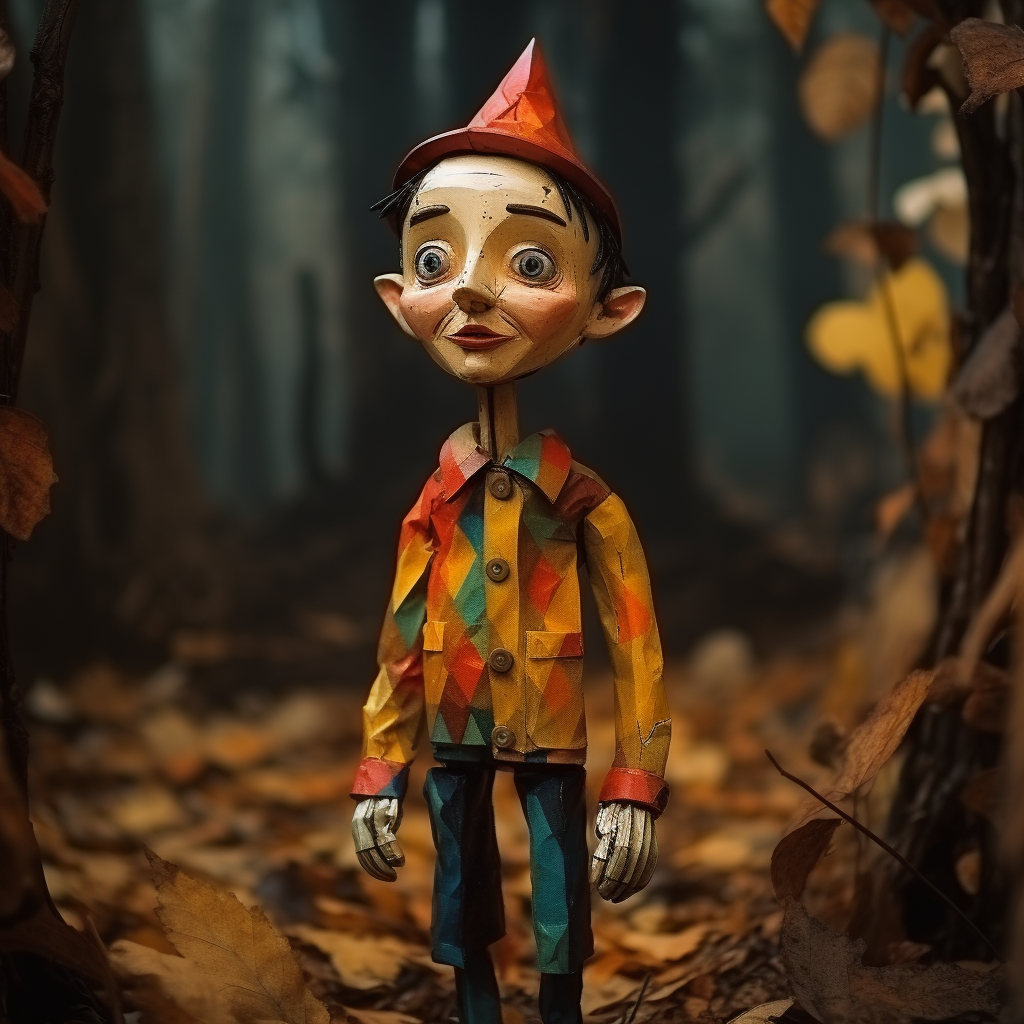Forrest Pinocchio Pinocchio's Solitude Amidst the Enchanted Forest by emiryakamoz on ...