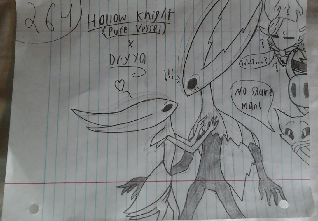 264.) Hollow Knight (Pure Vessel) x Dryya by Mashuu-Lucarieon on DeviantArt