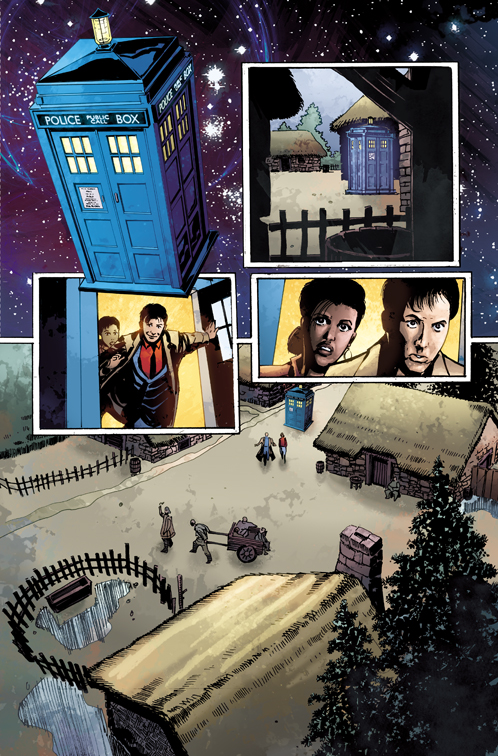 Dr. Who Black Death page