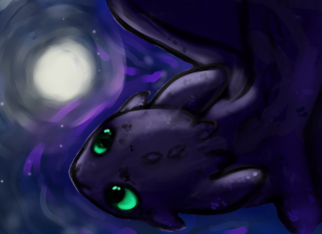 Toothless by Kittenpawsthethird on DeviantArt