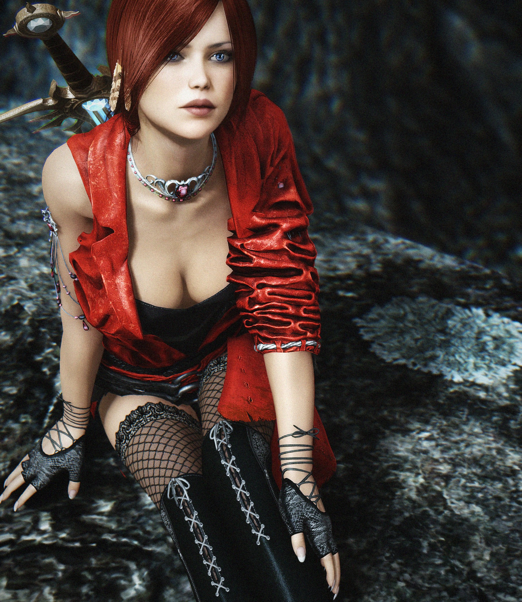 Mysterious Look (Skyrim)