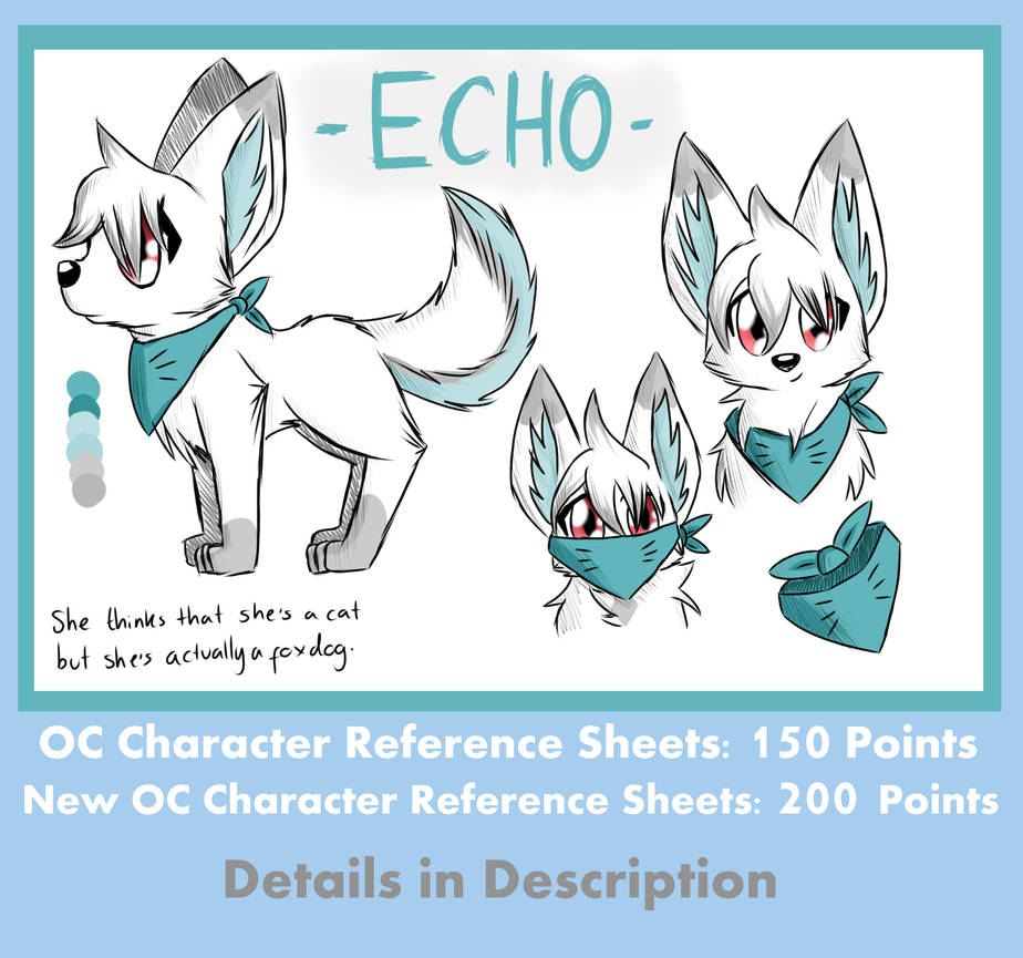 Character Reference Sheets CLOED by GalaxiesAdoptables on DeviantArt
