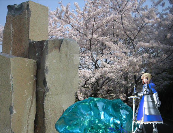 Fate Stay Night, Sabers Stone