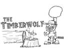 T-shirt The Timberwolf by PIGGHAMMER