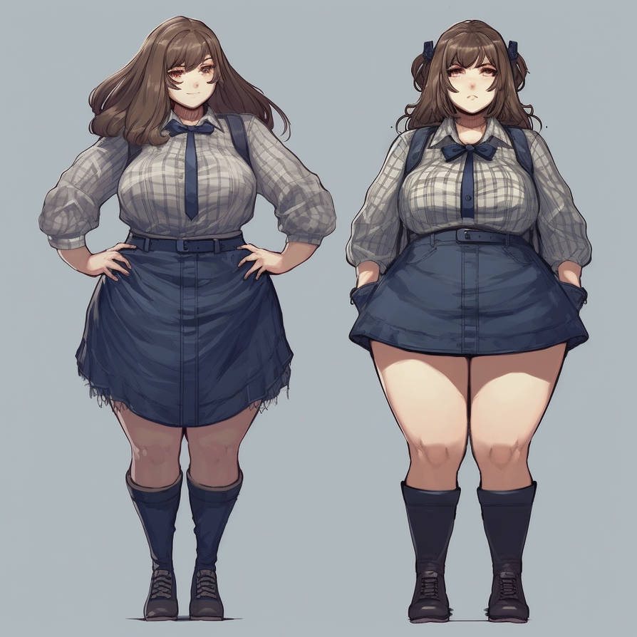Cute Obese Anime Girl By TBHNATION On DeviantArt cute-obese-anime-girl-by-tbhnation-on-deviantart