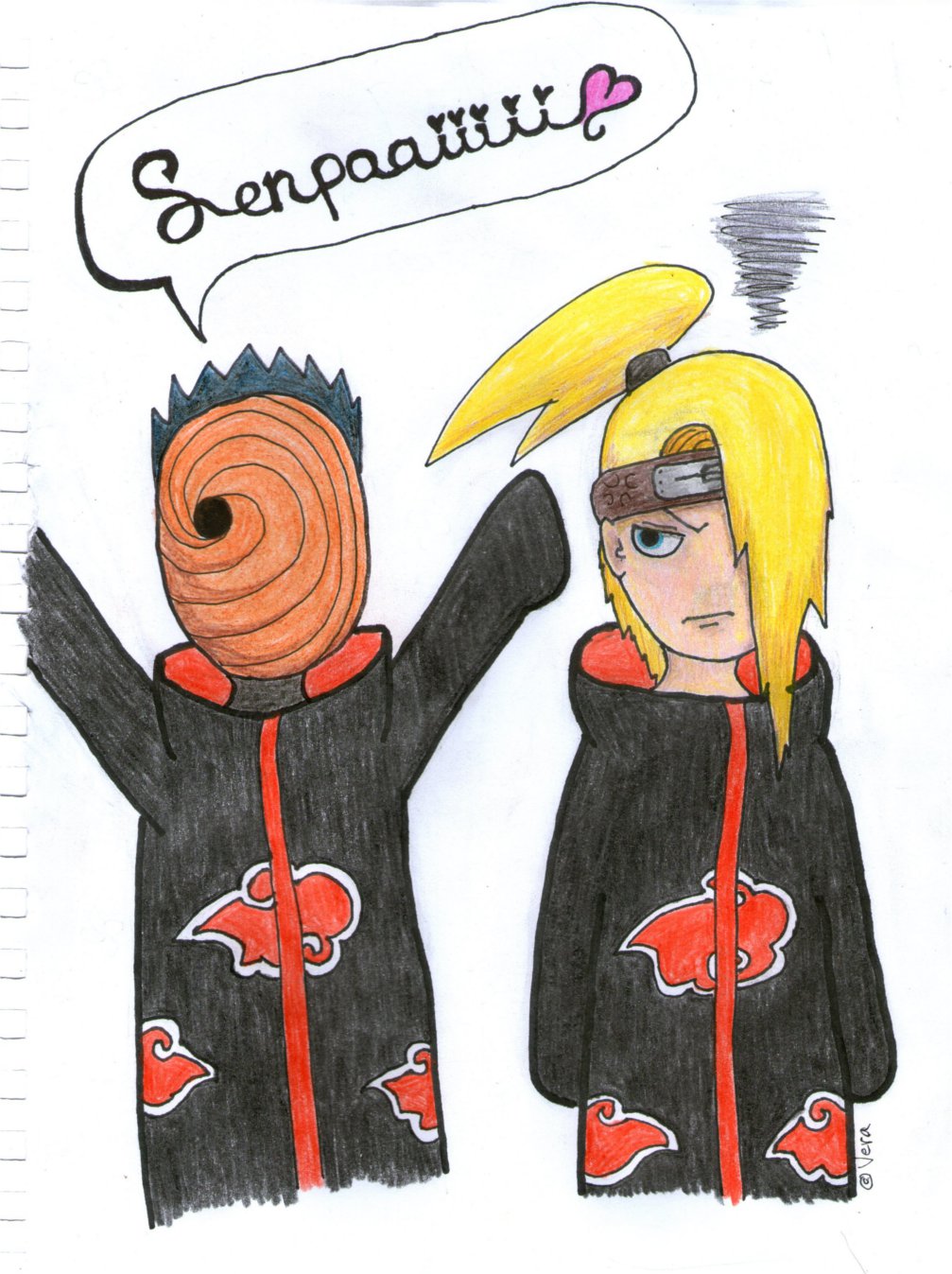 Tobi and Deidara