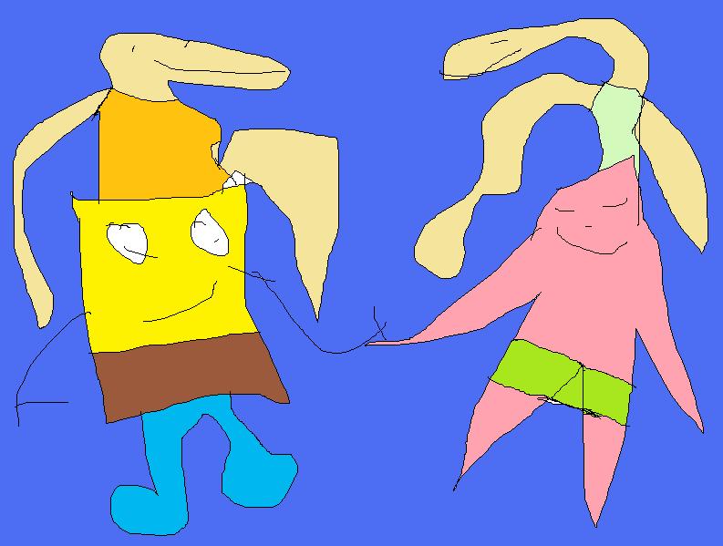 Human Patrick and Spongebob by creativegrandpa on DeviantArt