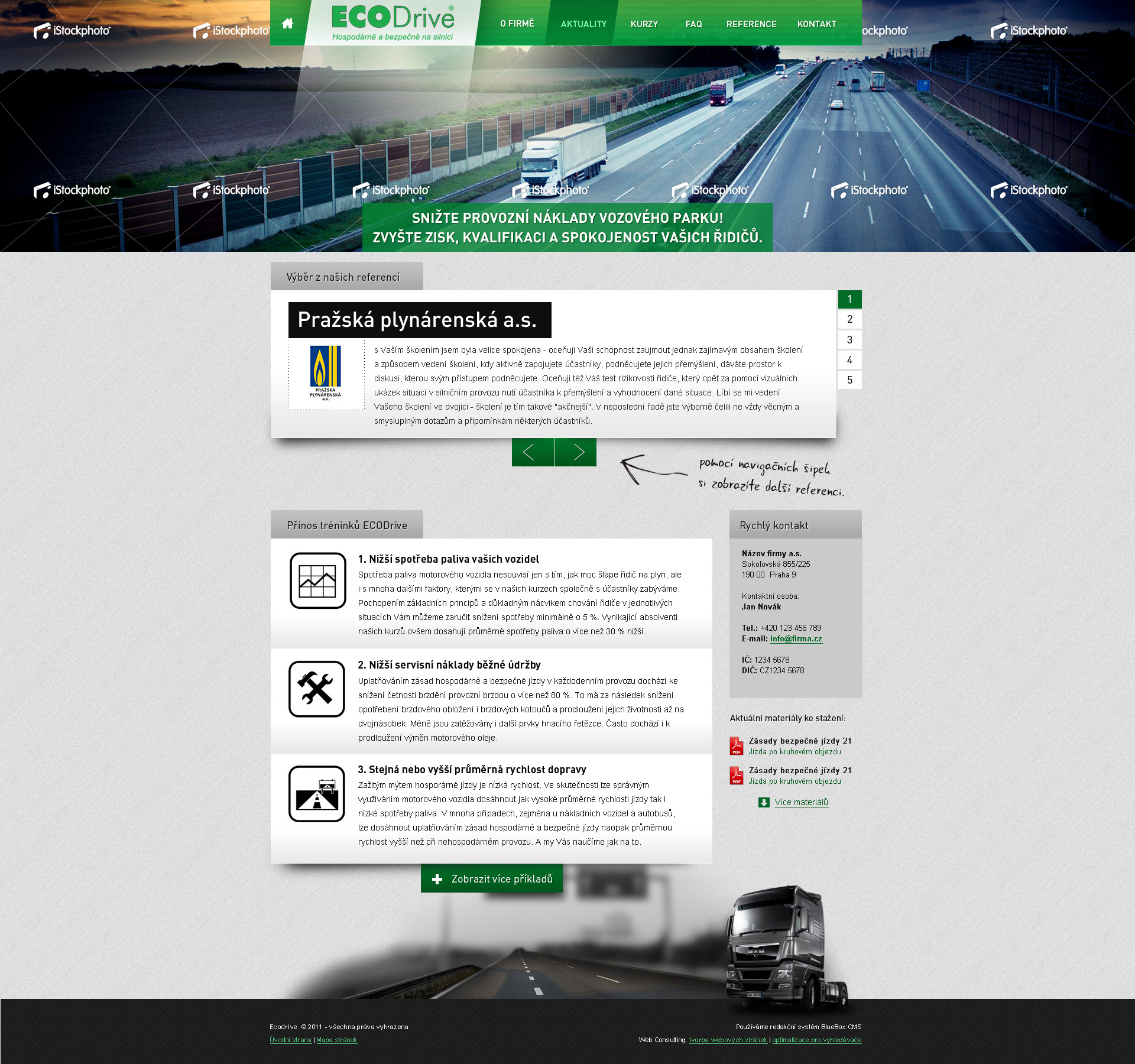 Ecology drive webdesign