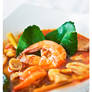 Tom Yum Soup with Shrimp