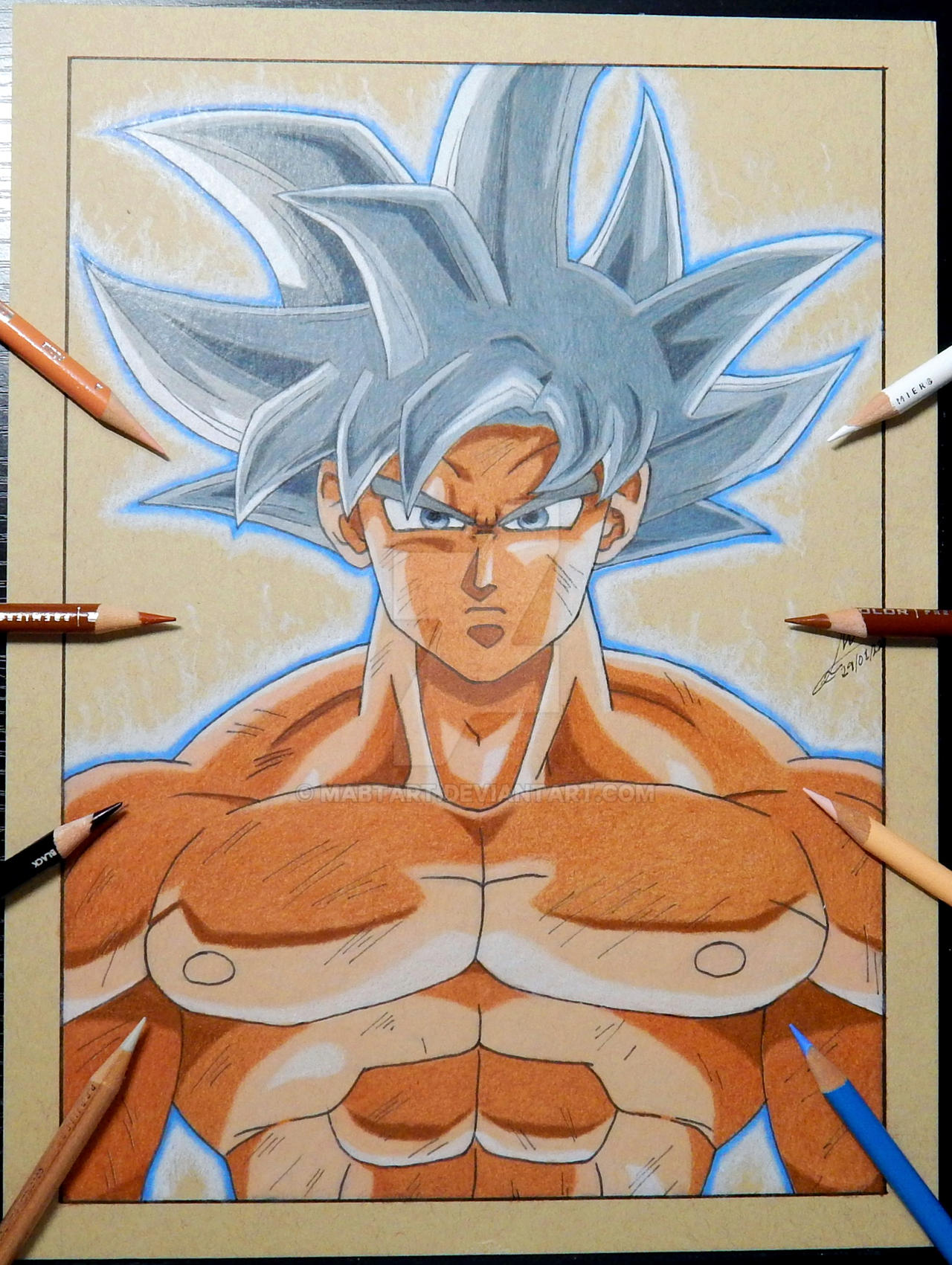 Fanart Goku Ultra Instinct Dragon Ball By MABTArt On DeviantArt fanart-goku-ultra-instinct-dragon-ball-by-mabtart-on-deviantart