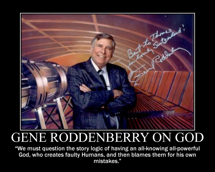 Gene Roddenberry on God