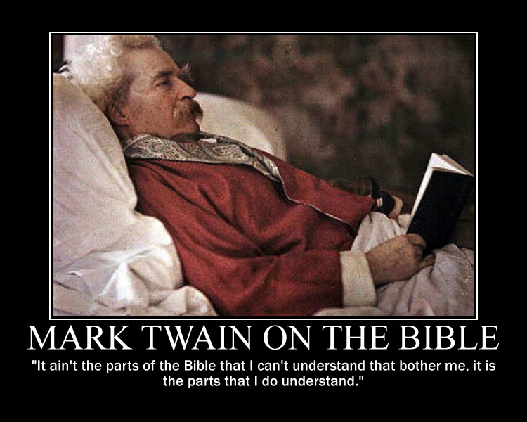 Mark Twain on the Bible