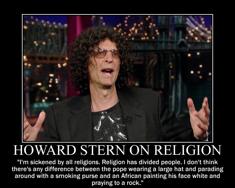 Howard Stern on Religion