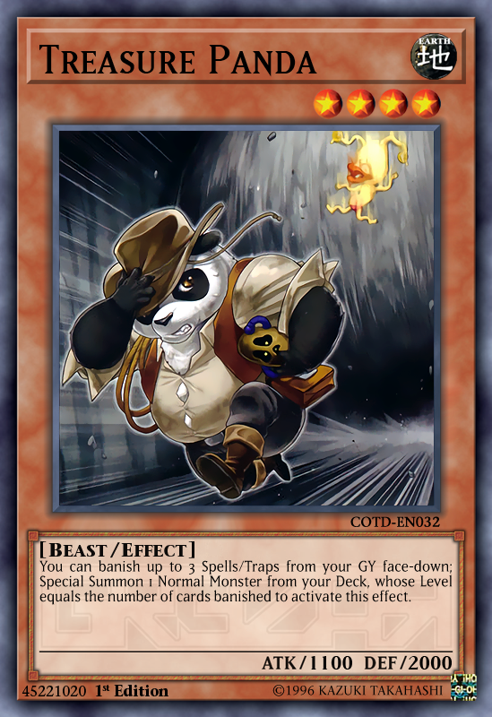 panda yugioh card Wrecker Panda" Reviews and Rating Score in Japan may be 1st or Unlimited Edition Treasure Panda by Masaki2709 on