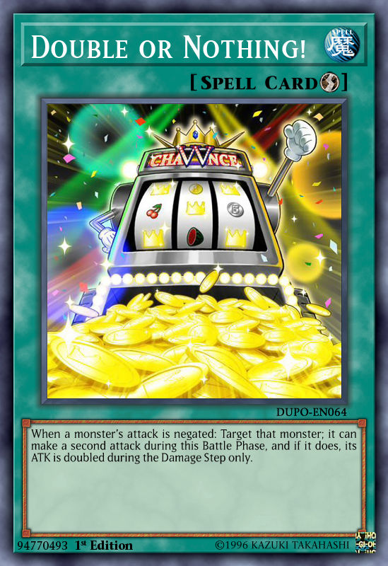 Double or Nothing! by Masaki2709 on DeviantArt