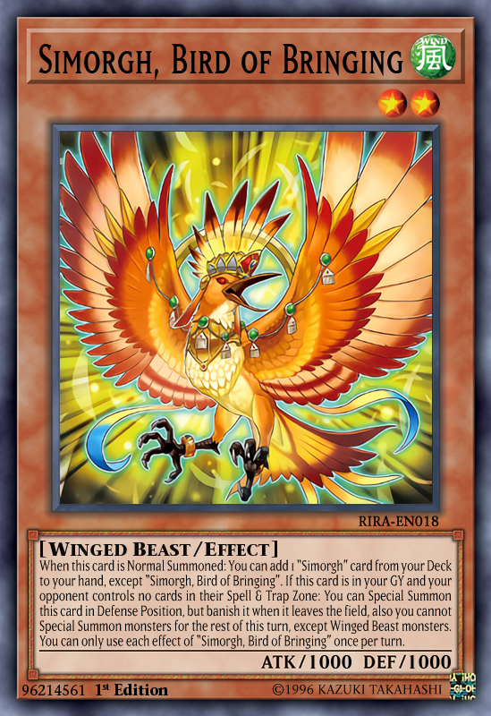 Simorgh, Bird of Bringing by Masaki2709 on DeviantArt