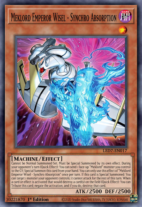 Meklord Emperor Wisel - Synchro Absorption by Masaki2709 on DeviantArt