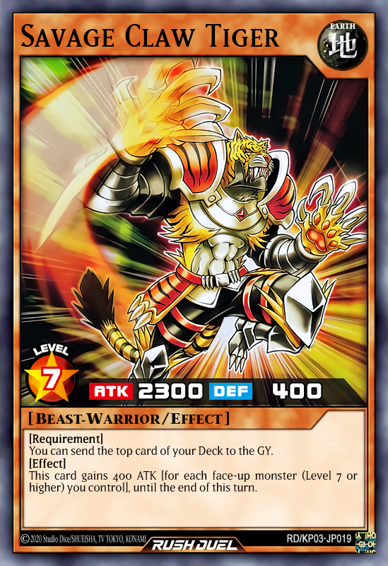 Savage Claw Tiger by Masaki2709 on DeviantArt