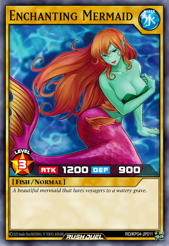 enchanting mermaid yugioh card Yu-Gi-Oh! - (LOB-084) - Legend of Blue Eyes White Dragon - Unlimited Edition Enchanting Mermaid by Masaki2709 on