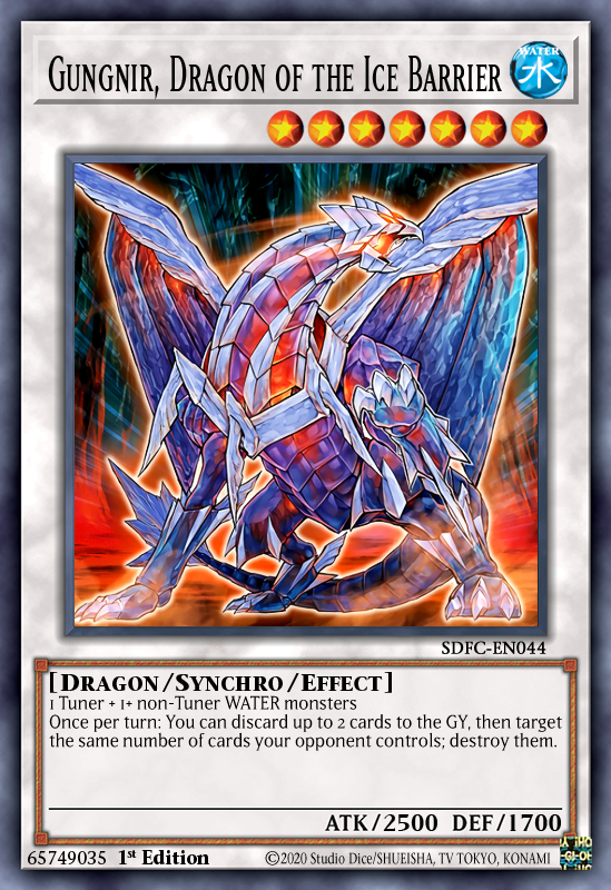 Gungnir, Dragon of the Ice Barrier