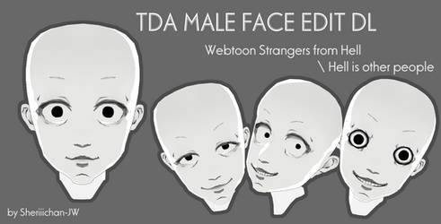 [ MMD\PMX x WEBTOON ] TDA male face edit DL