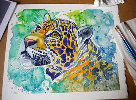 Colorful Jaguar