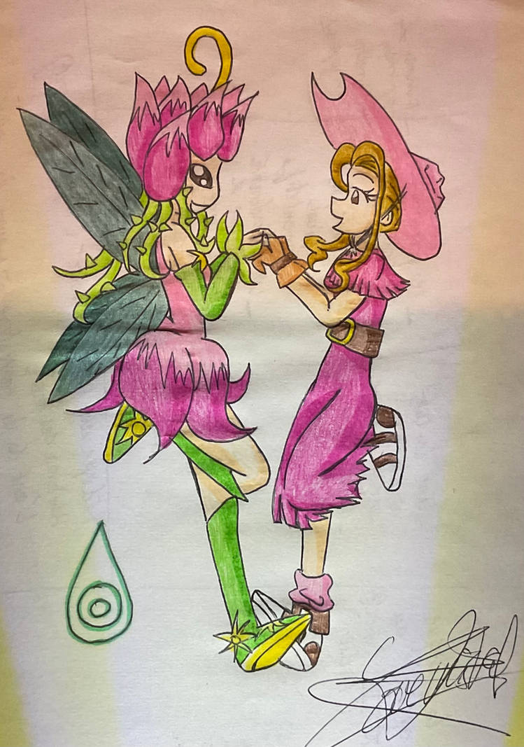 Mimi and lillymon by lovylovecristal on DeviantArt