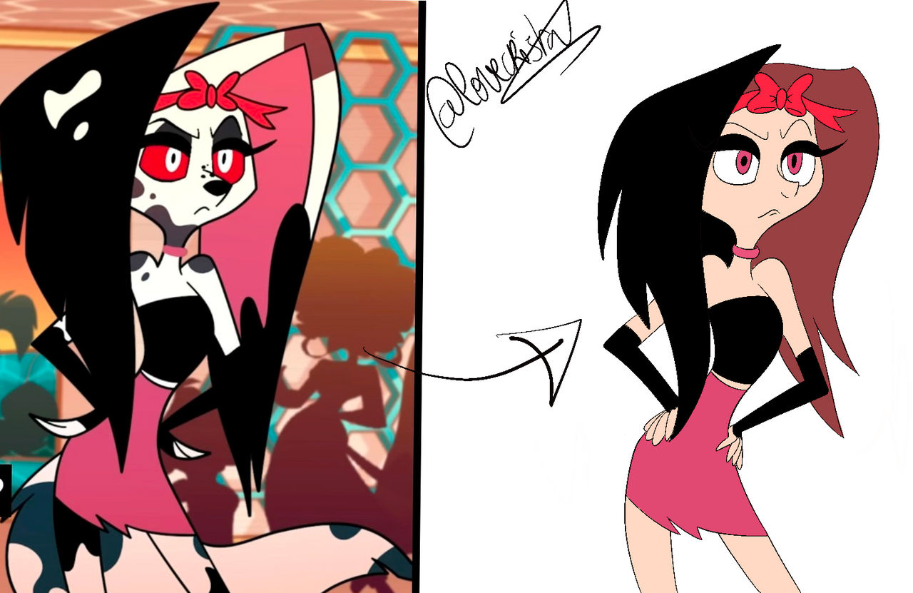 Hell Boss Ruffette Helluva boss: hellhound version human (ruffette) by lovylovecristal on ...