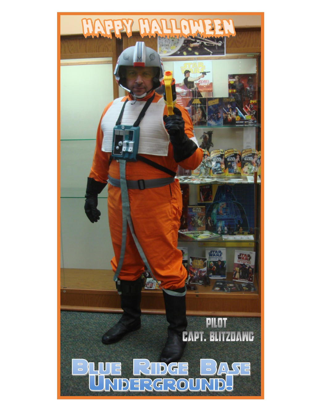 X-Wing pilot Happy Halloween