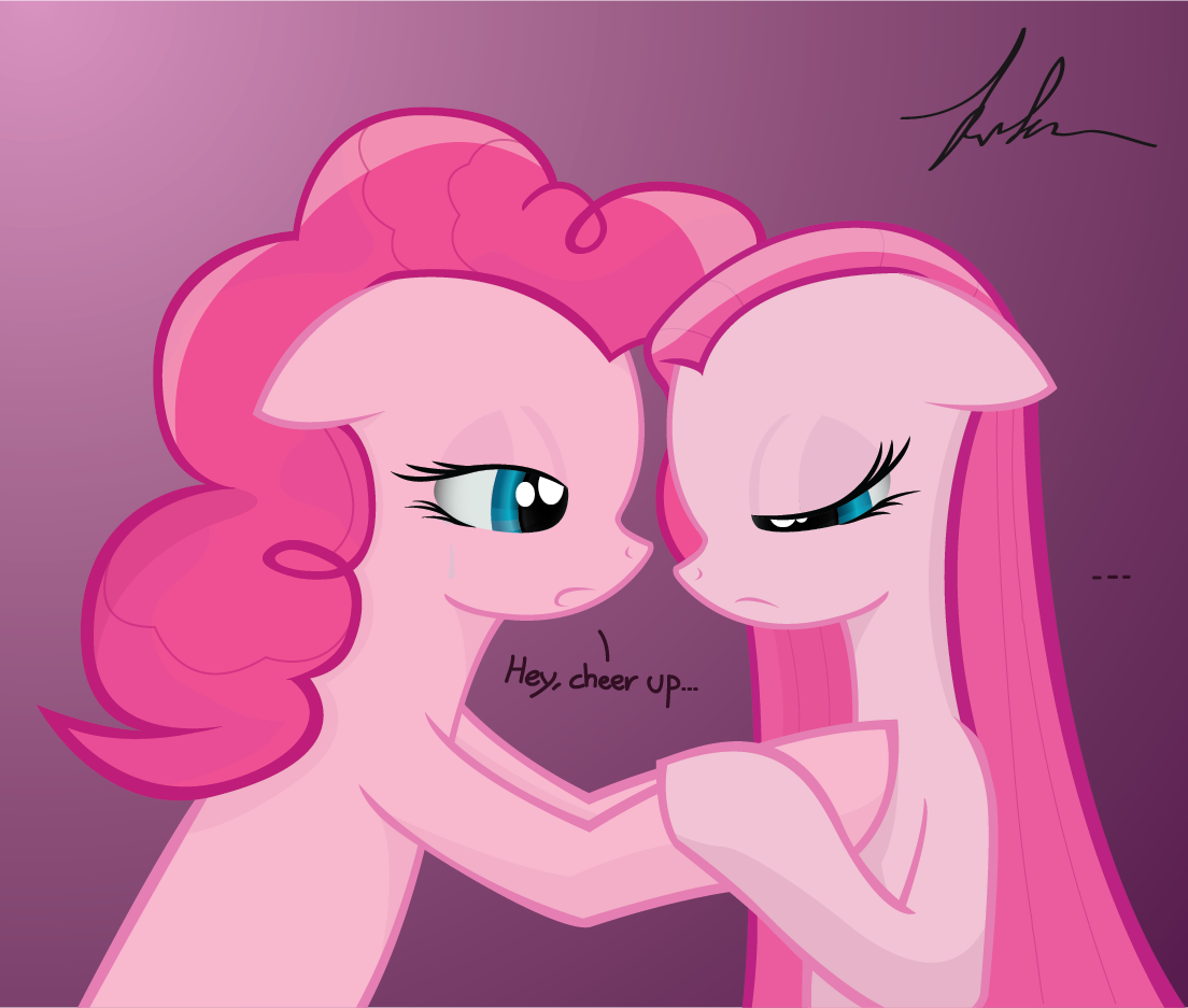 Pinkie and Pinkamina