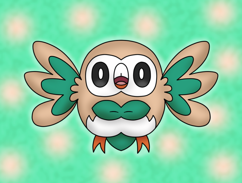 Rowlet by Hebi95 on DeviantArt