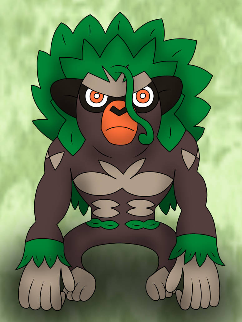 Pokemon Rillaboom Deviantart Rillaboom by Hebi95 on DeviantArt