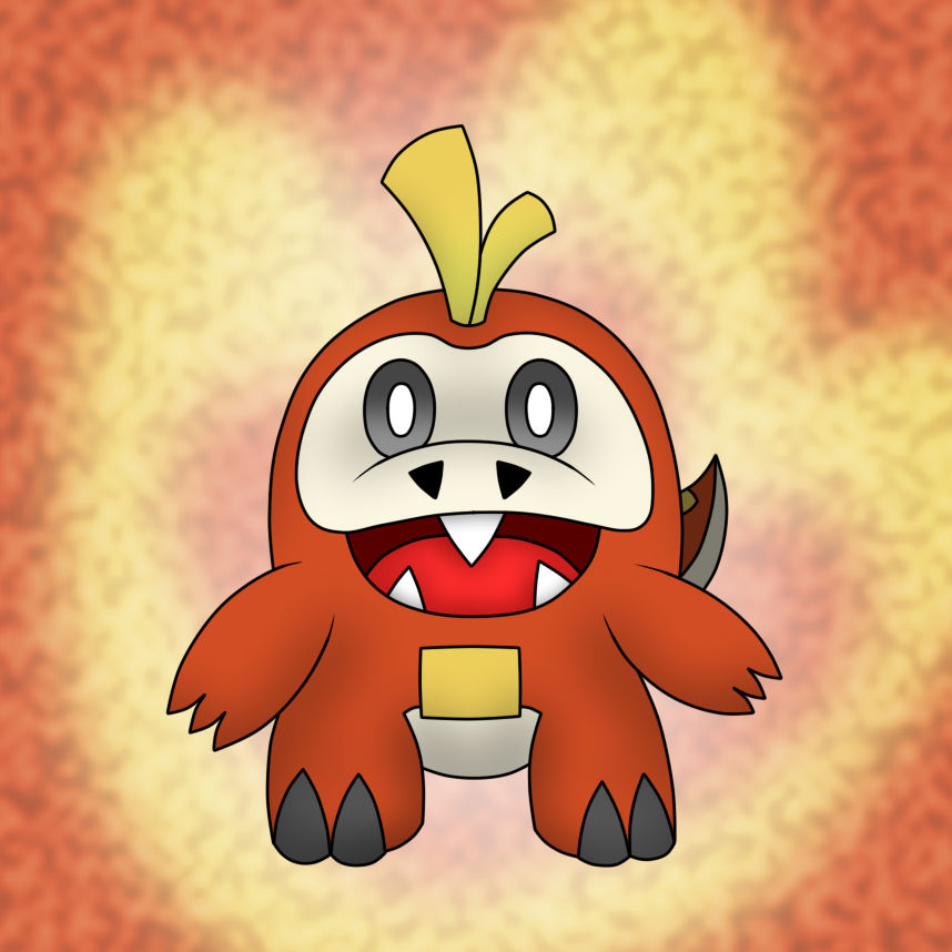 Fuecoco by Hebi95 on DeviantArt
