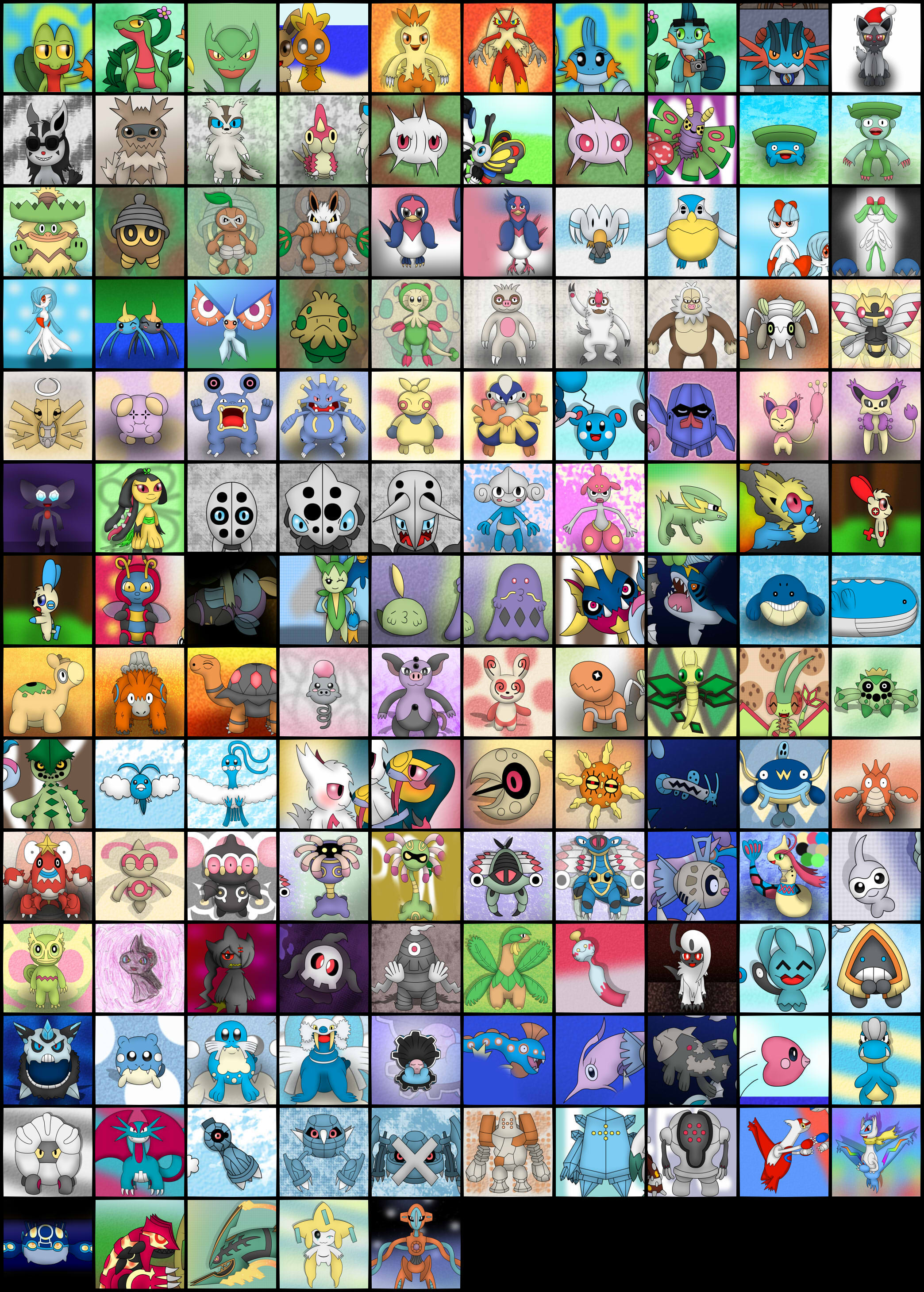 Pokemon Gen 3 - Generation 3 Chart - Imgur