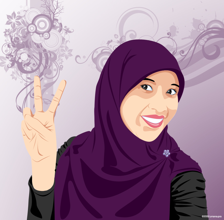 Another Hijab Girl by lumansupra