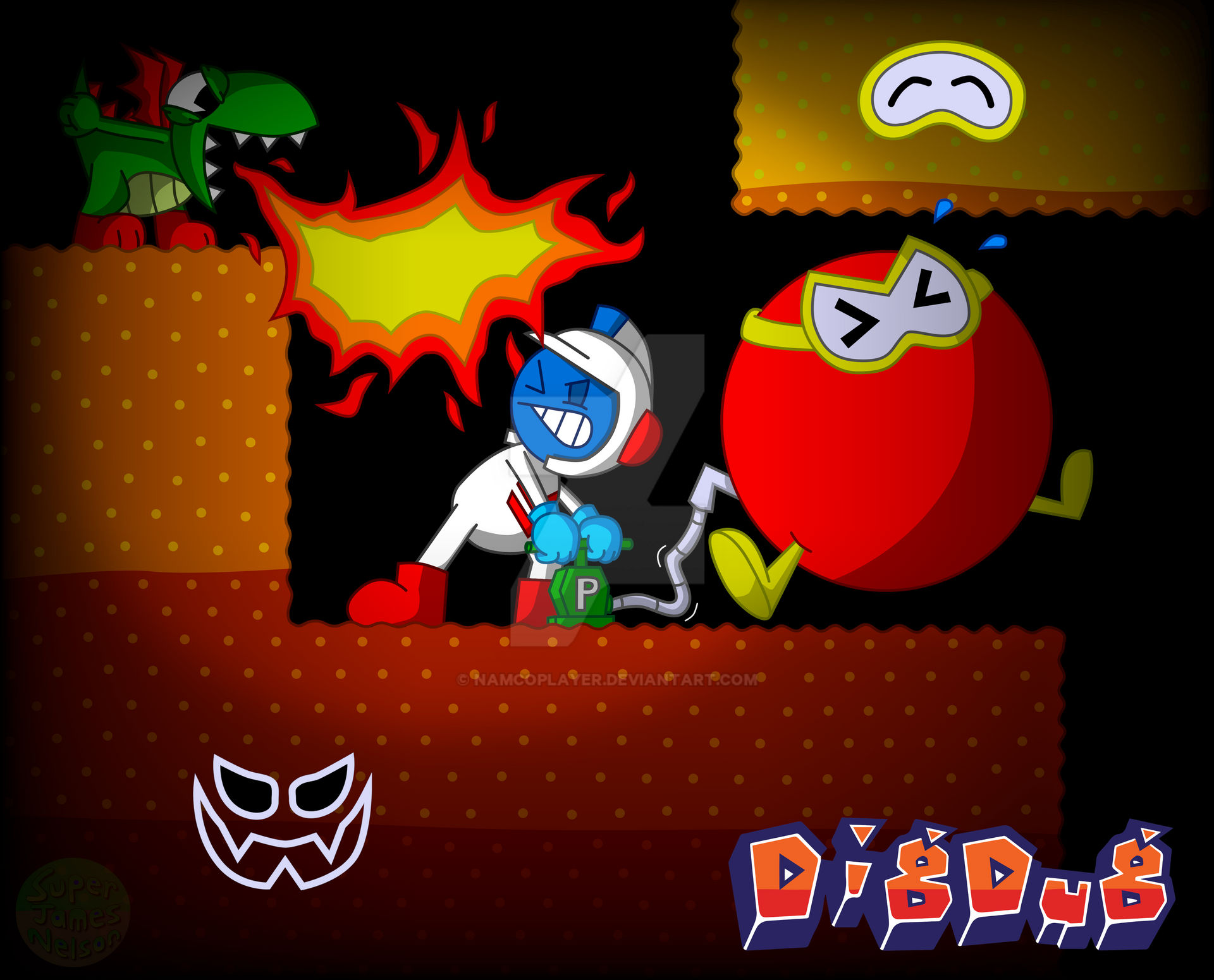 Dig Dug by NamcoPlayer on DeviantArt