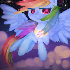 Loyalty~! Rainbow Dash SPEEDPAINT!