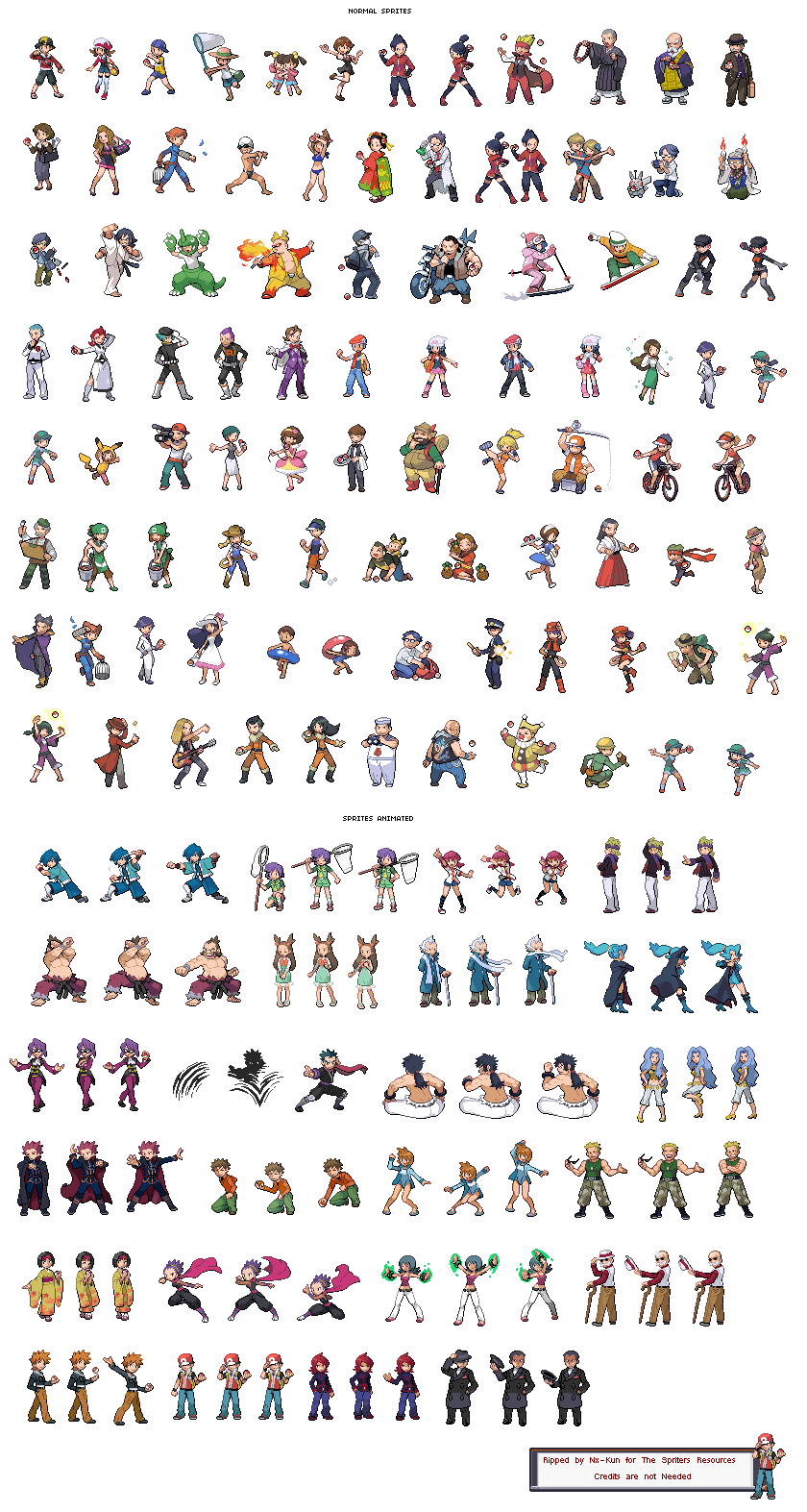 Pokemon HG SS Characters by Nerox-Kun on DeviantArt