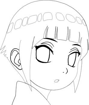 Hinata Lineart