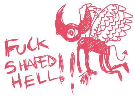 fuck shaped hell