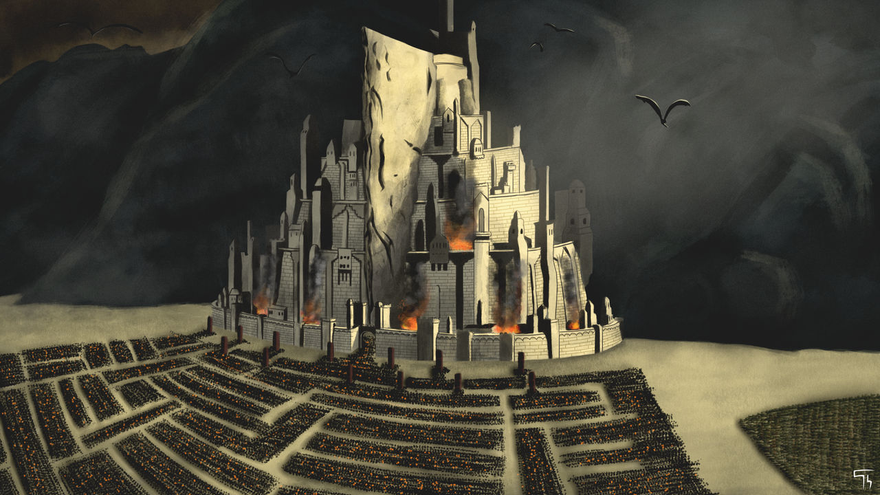 Download Epic Battle at Minas Tirith in The Lord of The Rings