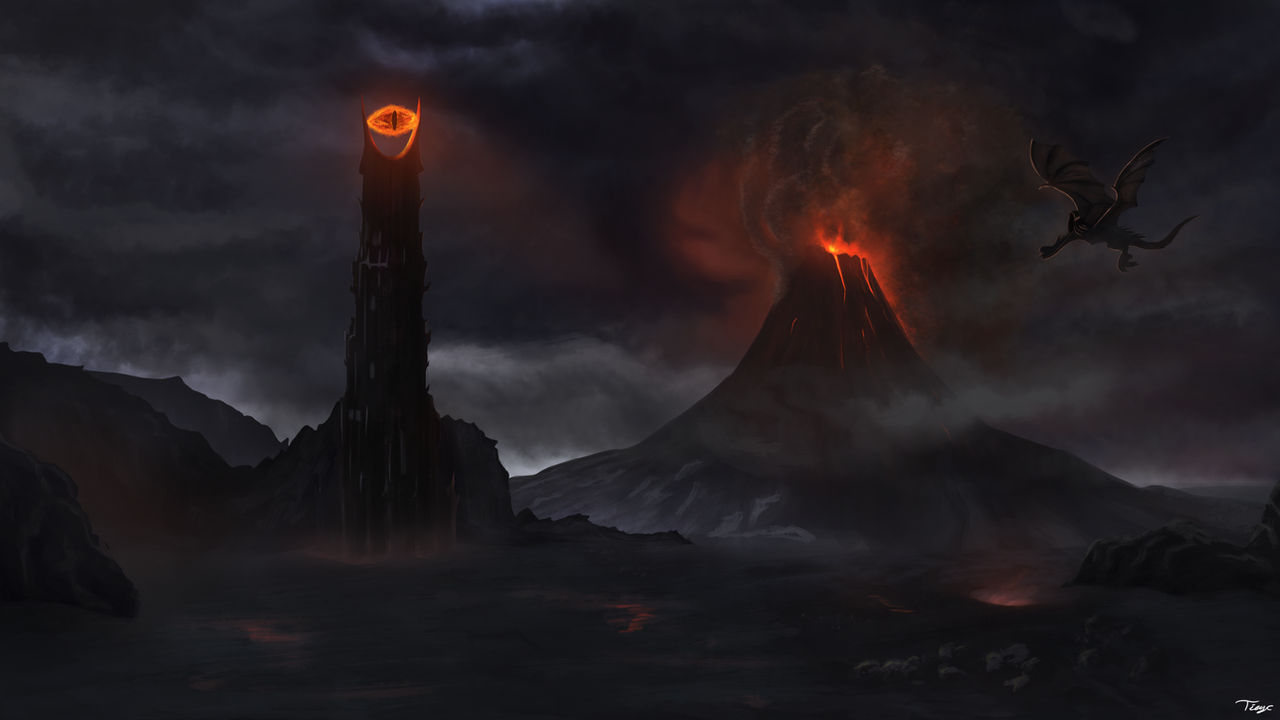 Mordor by calypso41 on DeviantArt