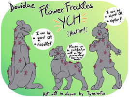 Flower Freckles YCH Auction | OPEN