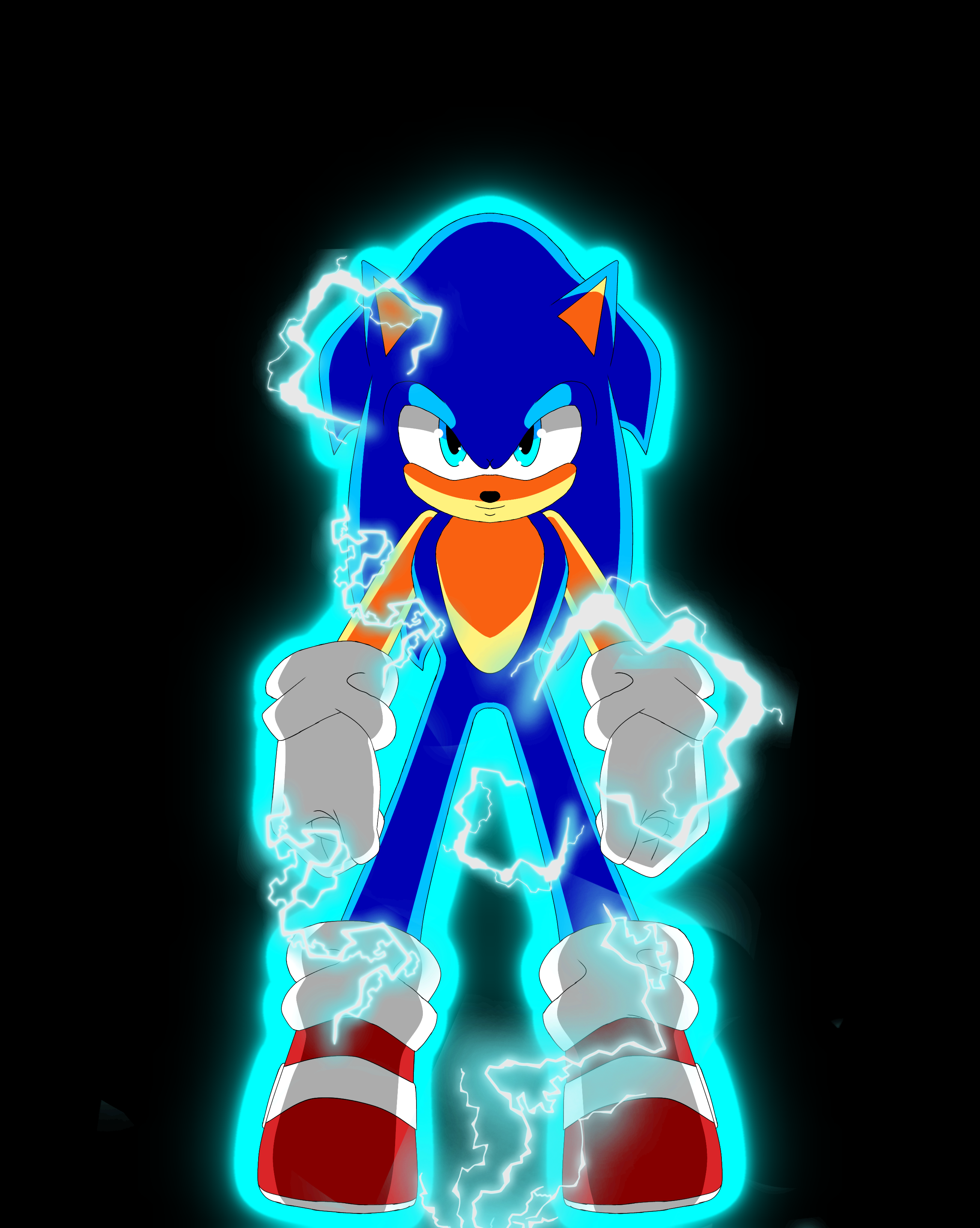 2017 Hyper Sonic [No Special-FX Version] by Scotis77Hedgehog on