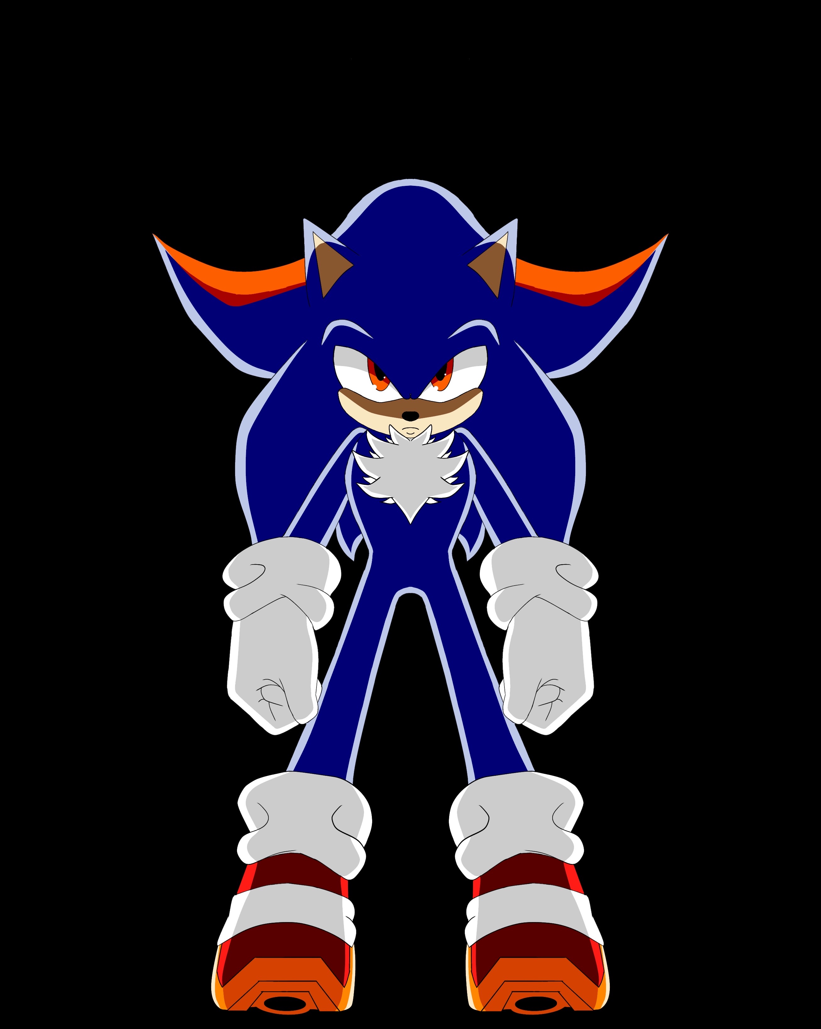 Shadic the hedgehog by Darshing on DeviantArt