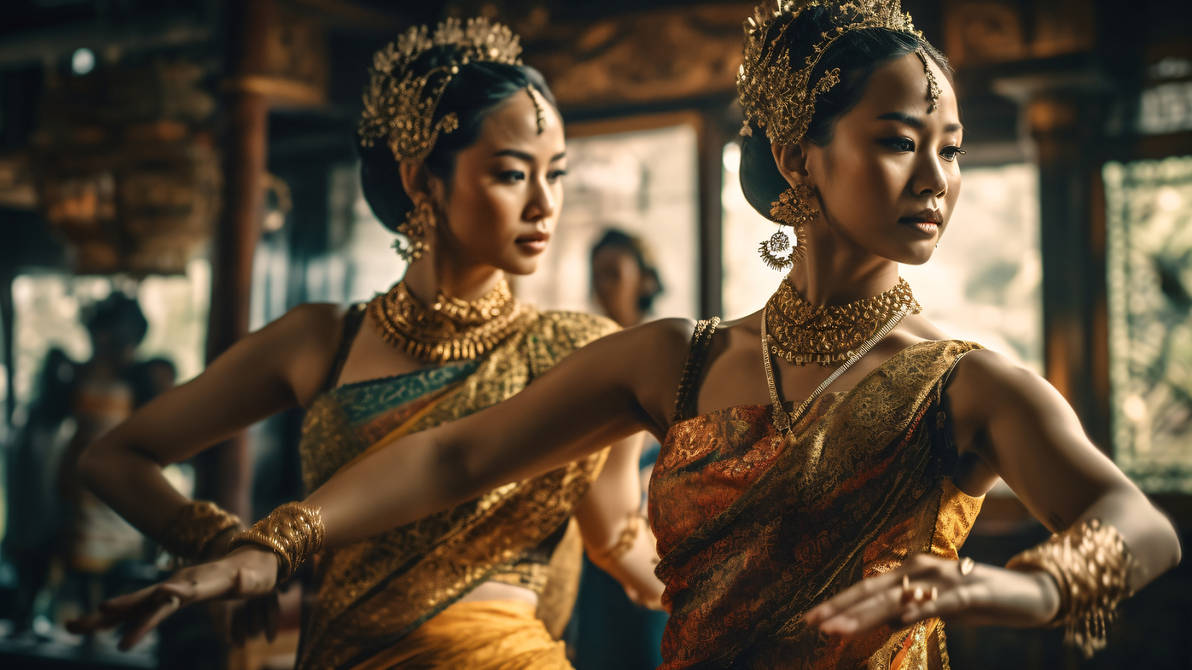 Lakhon Nok Thai Dance by Ultrasonik on DeviantArt