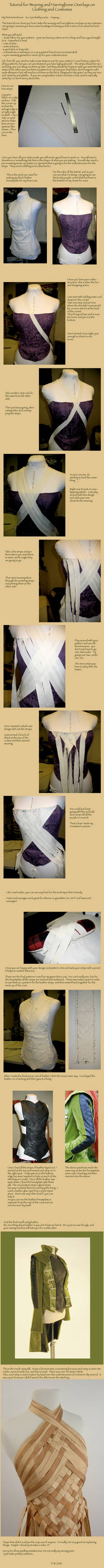 Woven Corset Bodice Tutorial