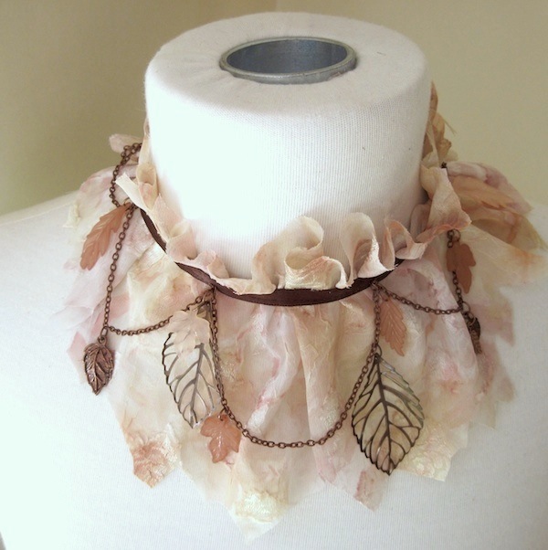 Autumn Woodland Fairy Collar