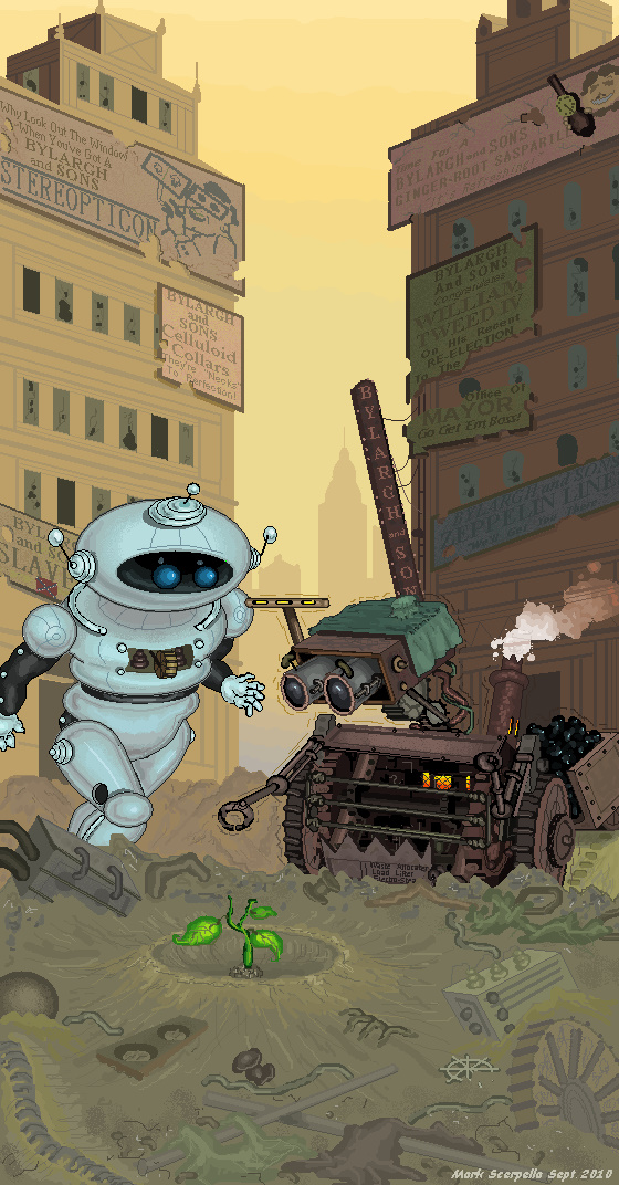 steampunk wall-E