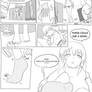 Mikako's New Sock Page 1- Lineart